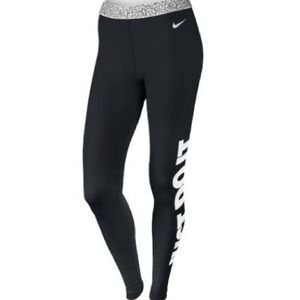 Nike Just Do It Black Leggings
